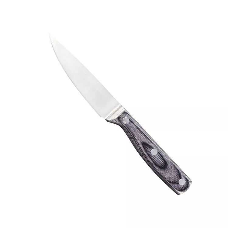 Wysoki standard zestaw noży ze stali nierdzewnej Chef Knife Utility Knife Set z uchwytem z drewna Pakka 